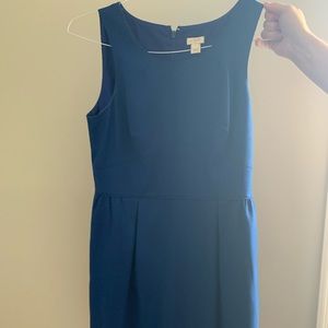 Blue work dress